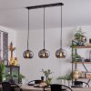 Suspension - Verre Apedo Fumé, 3 lumières