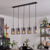 Suspension - Verre Parane Fumé, 5 lumières