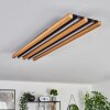 Plafonnier Favorina LED Écru, Noir, 1 lumière