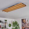 Plafonnier Favorina LED Écru, Noir, 1 lumière