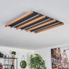 Plafonnier Favorina LED Écru, Noir, 1 lumière