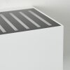 Applique murale d'extérieur Barrero LED Blanc, 1 lumière
