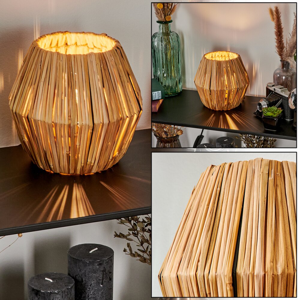 Lampe de table Cricket Écru, Noir, 1 lumière main product photo