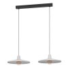 Suspension Eglo MINIERE Noir, 2 lumières