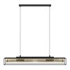 Suspension Eglo NOHALES Noir, 4 lumières
