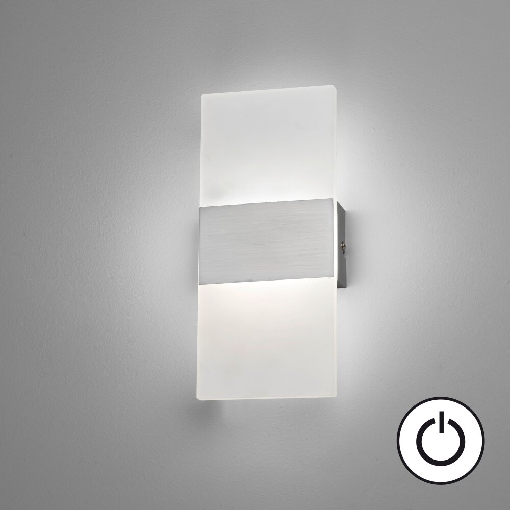 Applique murale Fischer & Honsel Foder LED Nickel mat, 1 lumière main product photo