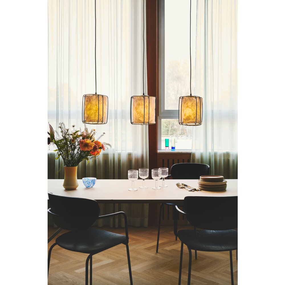 Suspension Nordlux CARDINE Noir, 3 lumières main product photo