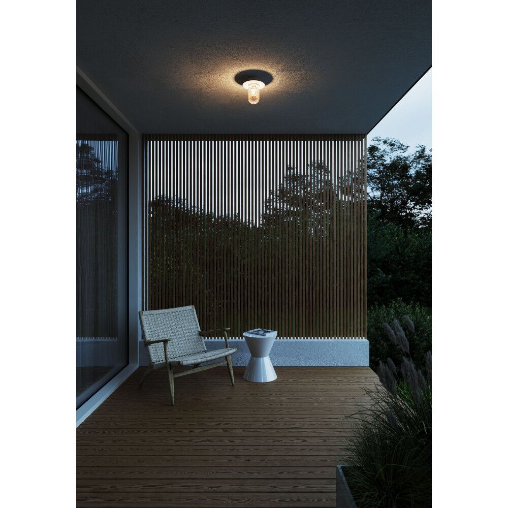 plafonnier extérieur Nordlux JANUKA Blanc, 1 lumière main product photo