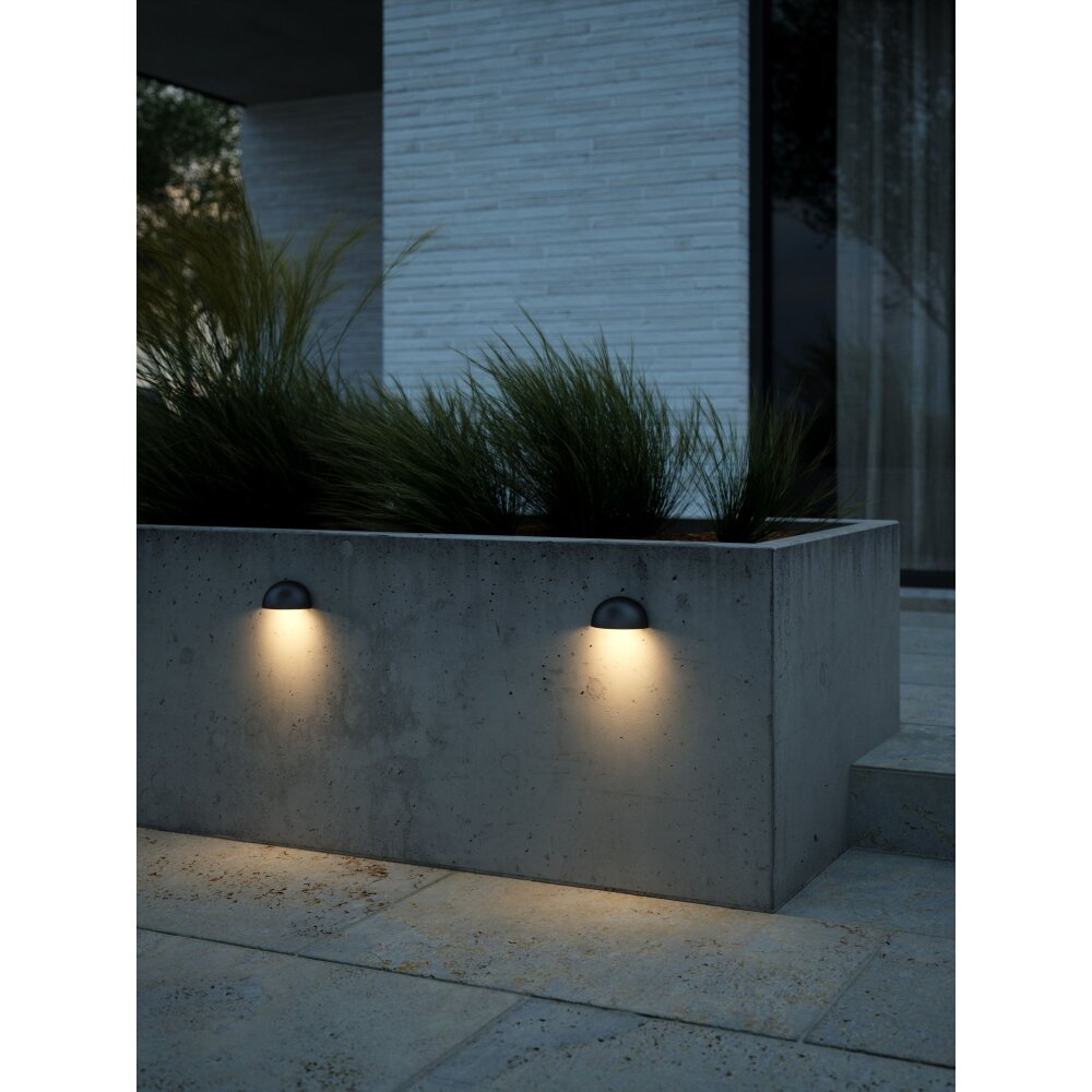 Applique murale d'extérieur Nordlux SCOR Noir, 1 lumière main product photo