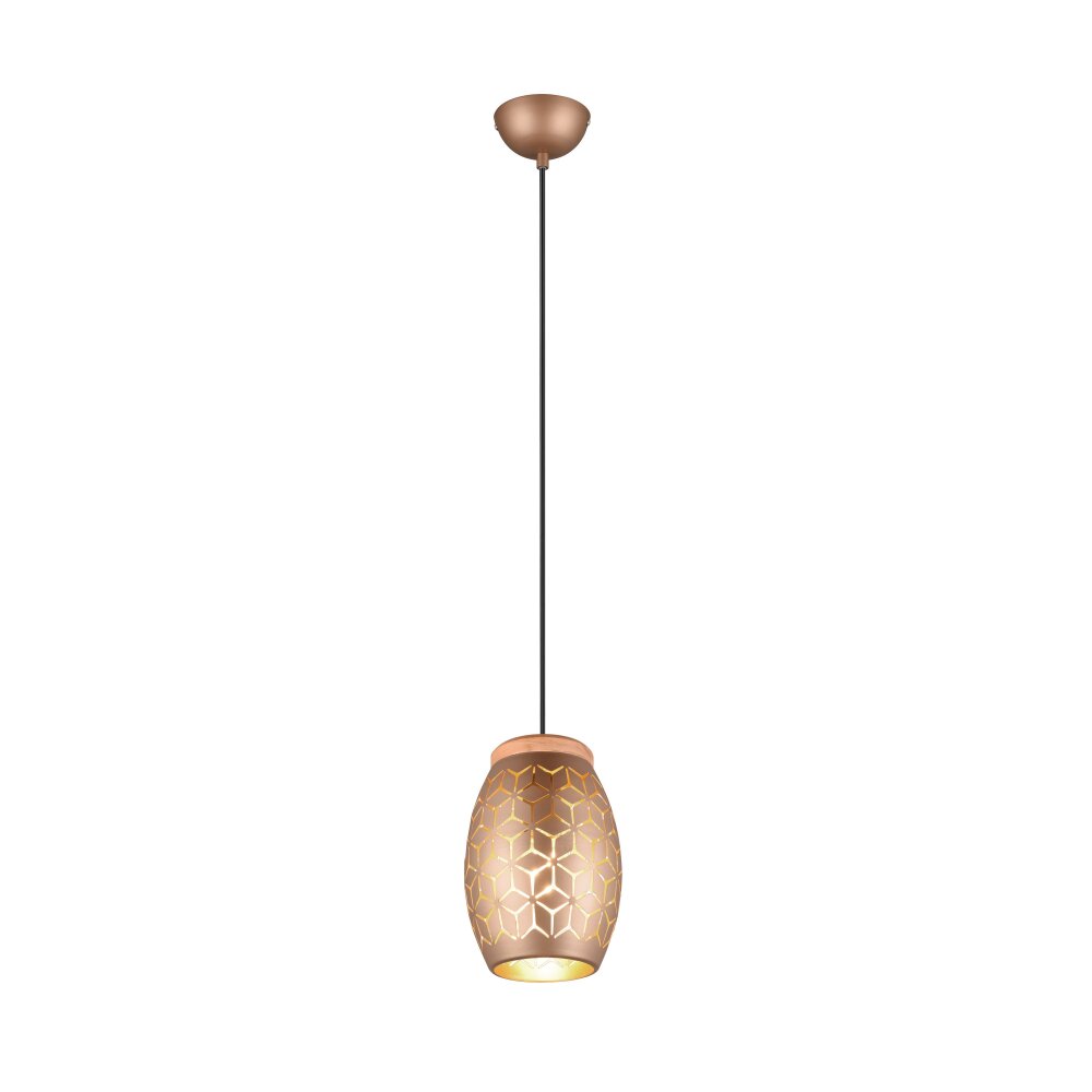 Suspension Reality BIDAR Brun, Écru, 1 lumière main product photo