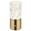 Lampe de table Globo LUNKI LED Laiton, 1 lumière