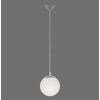 Suspension Paul Neuhaus BOLO Argenté, 1 lumière