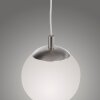 Suspension Paul Neuhaus BOLO Argenté, 1 lumière
