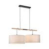 JUST LIGHT GERDA SOFIE Suspension Écru, Noir, 2 lumières