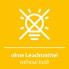 Lampadaire Leuchten-Direkt GREEN TRIBU Écru, Noir, 2 lumières