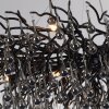 Lustre Paul Neuhaus ICICLE Noir, 15 lumières