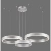 Suspension Paul Neuhaus SCULLI LED Argenté, 2 lumières