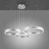 Suspension Paul Neuhaus SCULLI LED Argenté, 2 lumières