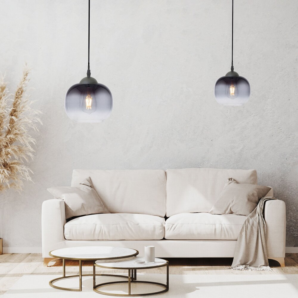 Suspension Leuchten-Direkt ZEA Noir, 1 lumière main product photo