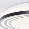Plafonnier Brilliant Kobana LED Blanc, 1 lumière