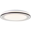 Plafonnier Brilliant Kobana LED Blanc, 1 lumière, Télécommandes
