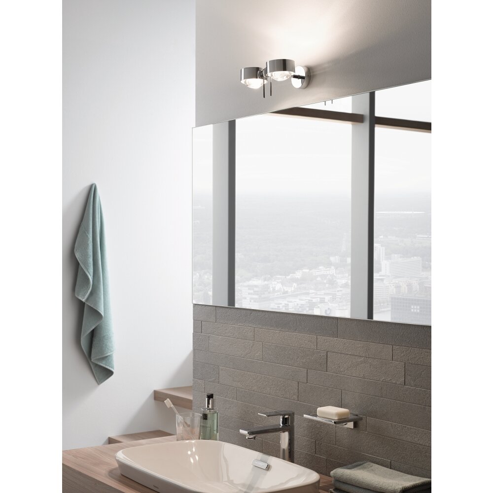 Puk Wing Twin 30 cm Chrome brossé main product photo