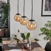 Suspension - Verre Gastor Ambre, 3 lumières