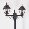 Réverbère Naofe Noir, 2 lumières