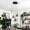 Suspension - Verre Gastor Fumé, 3 lumières