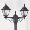 Réverbère Naofe Noir, 2 lumières