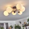Plafonnier Chehalis Blanc, 6 lumières