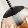 Suspension - Verre Gastor Ambre, 3 lumières