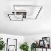 Plafonnier Wimmarp LED Chrome, Nickel mat, 1 lumière