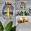Plafonnier - Verre Apedo Laiton, 1 lumière