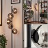 Lampadaire Remaisnil Clair, Fumé, 5 lumières Lampadaire Remaisnil Clair, Fumé, 5 lumières