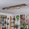 Plafonnier Pompu LED Écru, Noir, 1 lumière