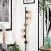 Lampadaire - Verre Remaisnil Noir, 6 lumières