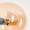 Lampadaire - Verre Remaisnil Noir, 6 lumières
