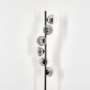 Lampadaire - Verre Remaisnil Noir, 6 lumières