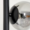 Lampadaire - Verre Remaisnil Noir, 6 lumières