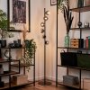 Lampadaire - Verre Remaisnil Noir, 6 lumières