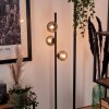 Lampadaire - Verre Remaisnil Noir, 3 lumières