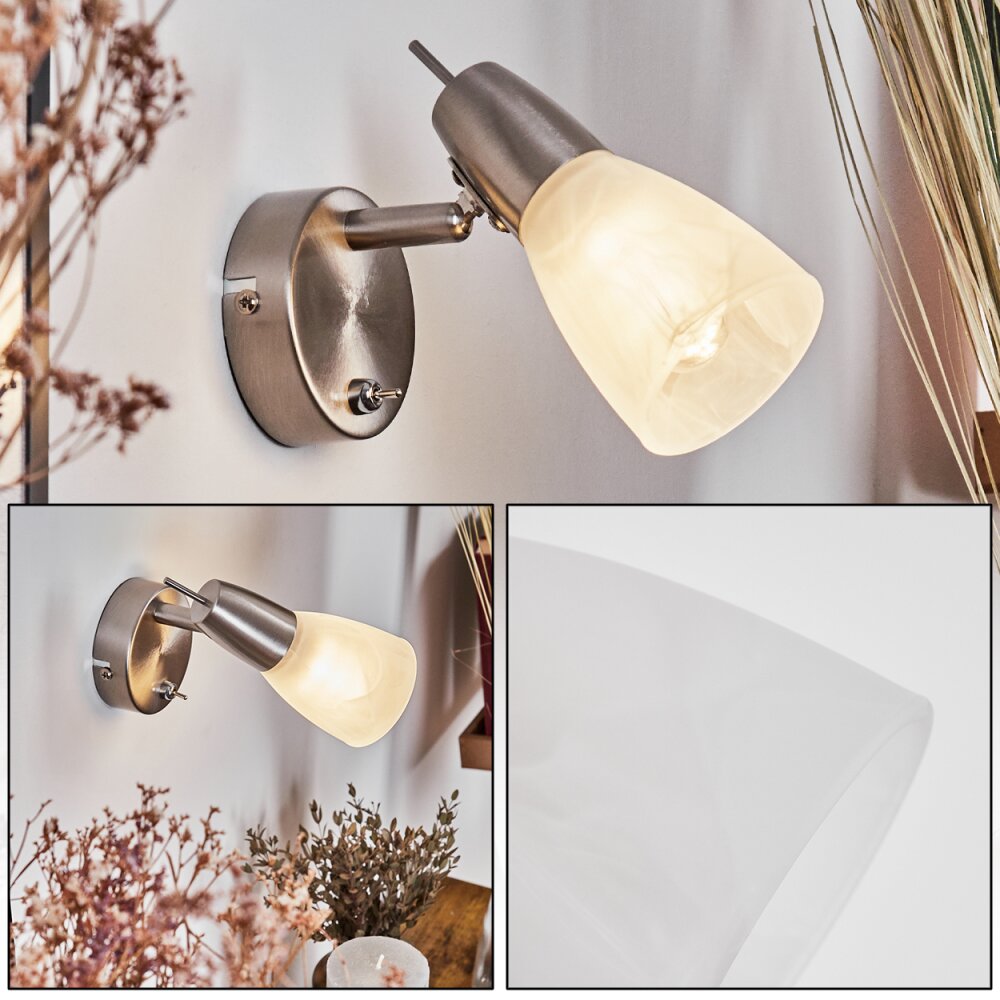 Applique murale Lejsta LED Nickel mat, 1 lumière main product photo