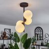 Plafonnier - Verre Chehalis Blanc, 4 lumières