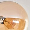Plafonnier - Verre Gastor Ambre, 7 lumières