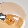 Plafonnier - Verre Gastor Ambre, Clair, Fumé, 7 lumières