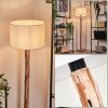 Lampadaire Soungou Écru, Noir, 1 lumière