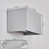 Applique murale d'extérieur Tamarin LED Gris, 1 lumière