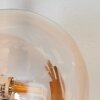 Applique murale - Verre Chehalis Ambre, 3 lumières