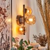 Applique murale - Verre Chehalis Ambre, 3 lumières